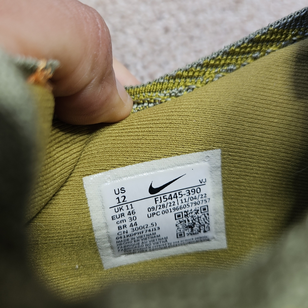 Nike Mens Pegasus Turbo Next Nature Moss Green ZOOMX Running Shoes sz 12 - Picture 11 of 16